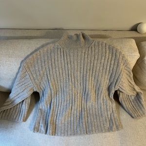 H&M oversized wool turtleneck sweater